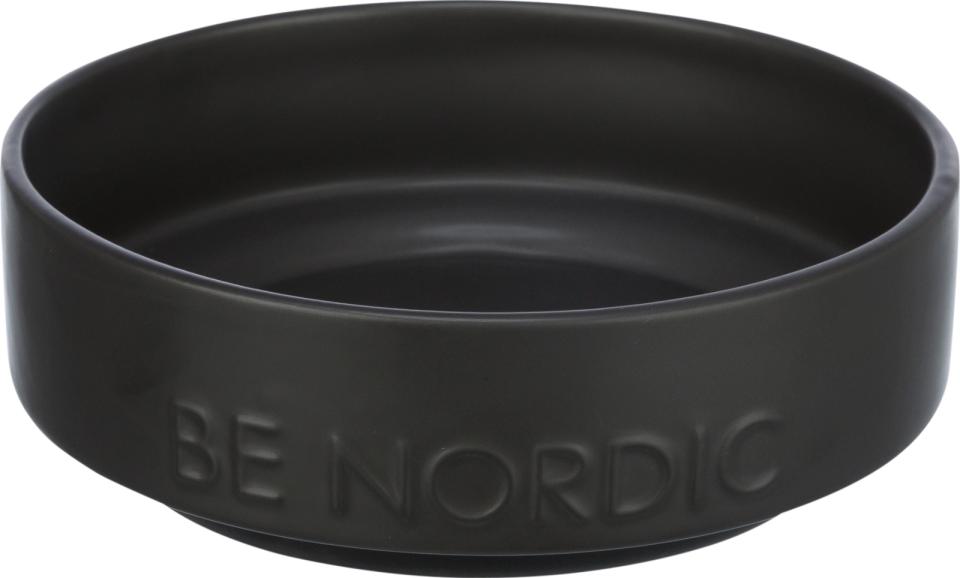 BE NORDIC skål, keramik/gummi