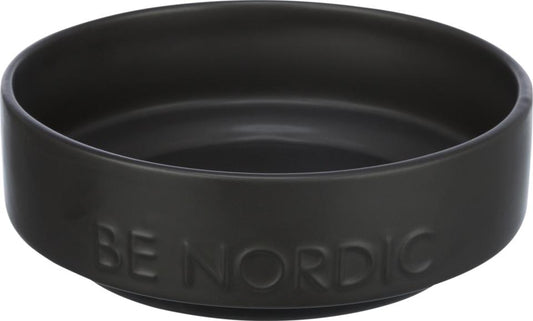 BE NORDIC skål, keramik/gummi