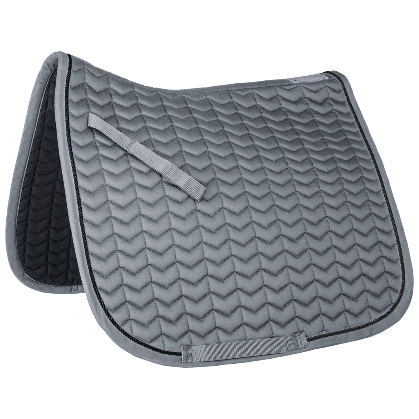 Waldhausen saddle pad Classic grå/sort, AP 1