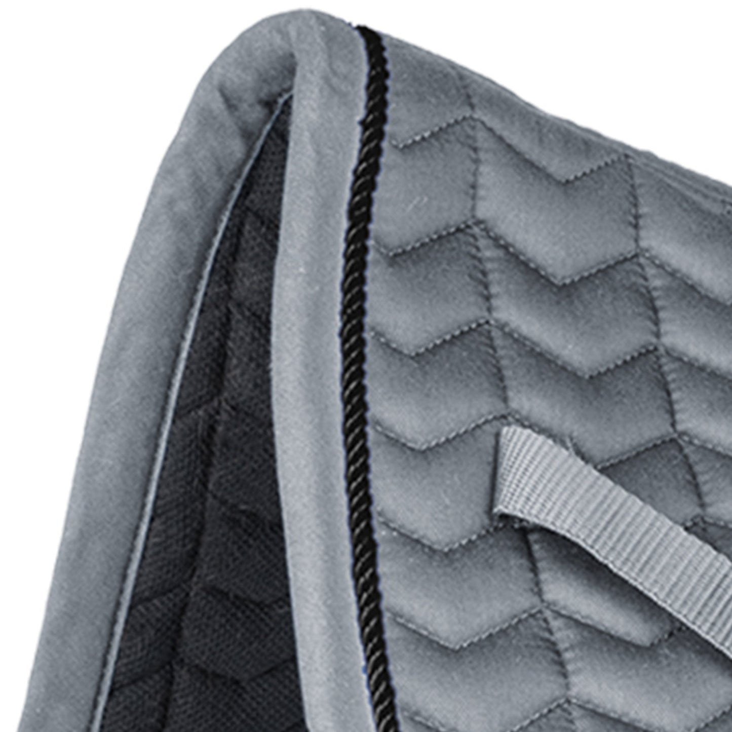 Waldhausen saddle pad Classic grå/sort, AP 2