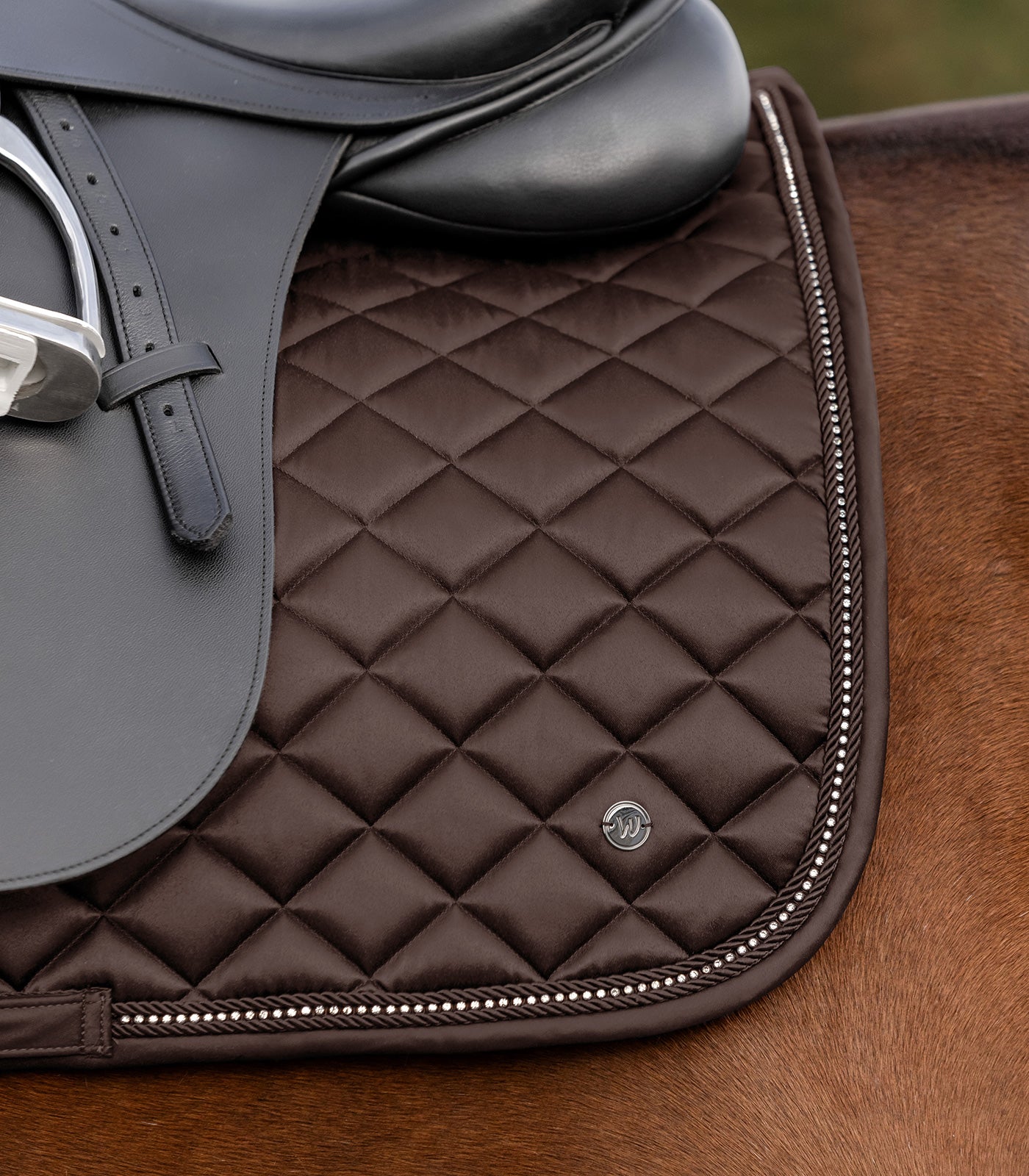 Waldhausen Saddle Pad Nepal, brun, VSS 3