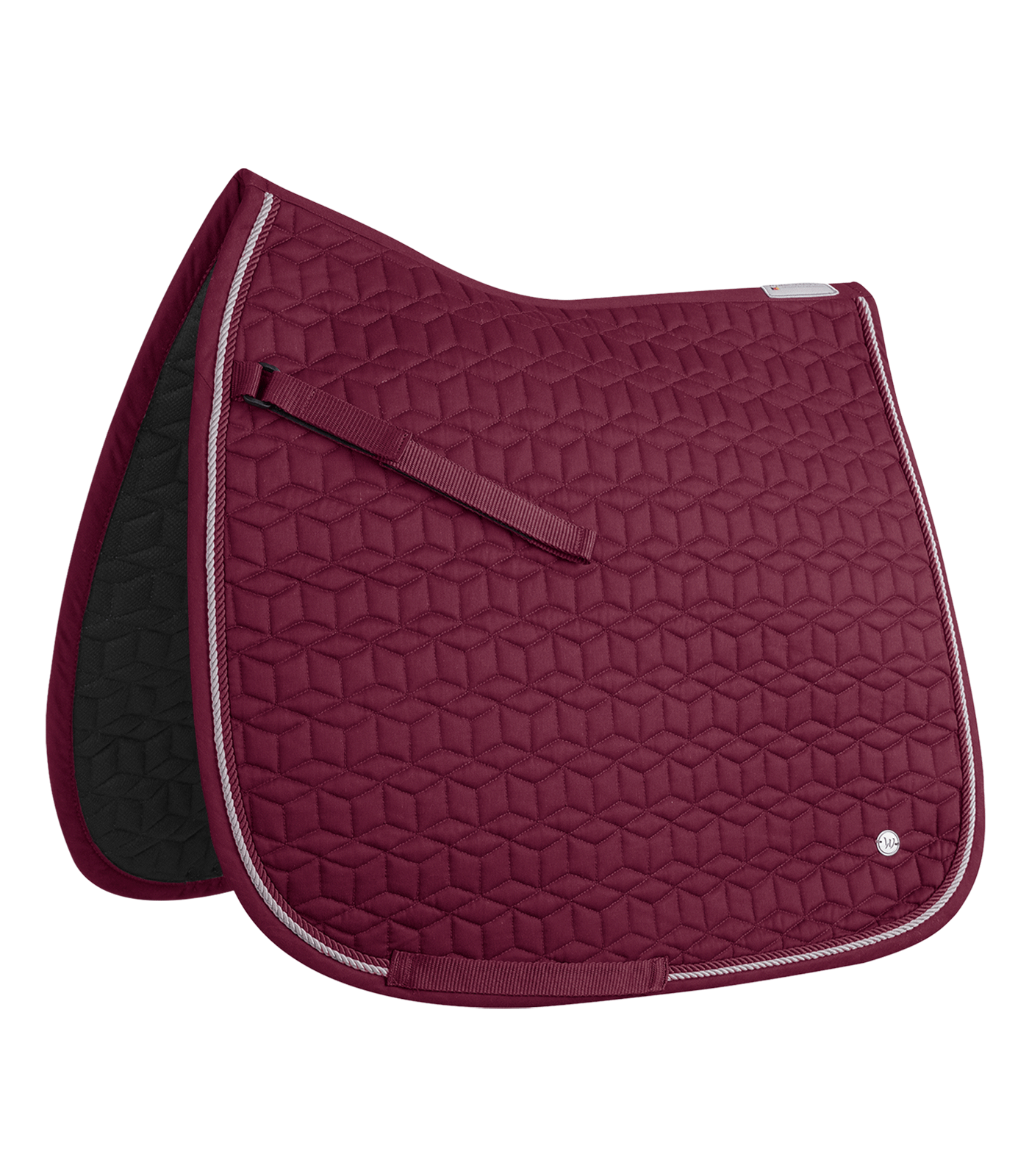 Waldhausen Saddle Pad Philadelphia, fløjl rød, D 1