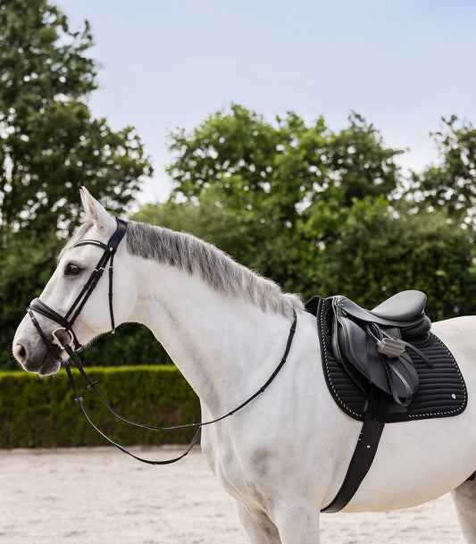 Waldhausen Saddle Pad Riga, sort, D 2