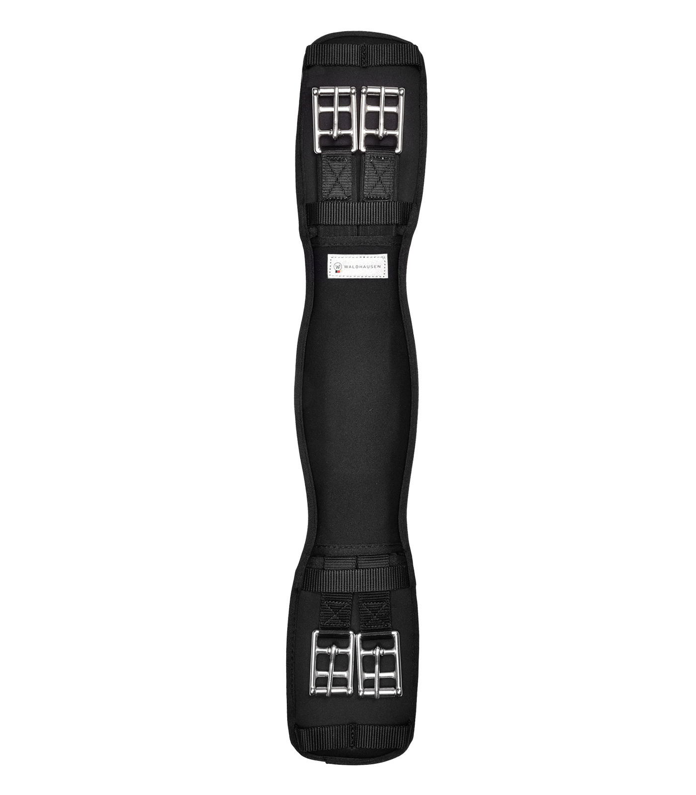 Waldhausen Dressagegjord med gel - Sort 11
