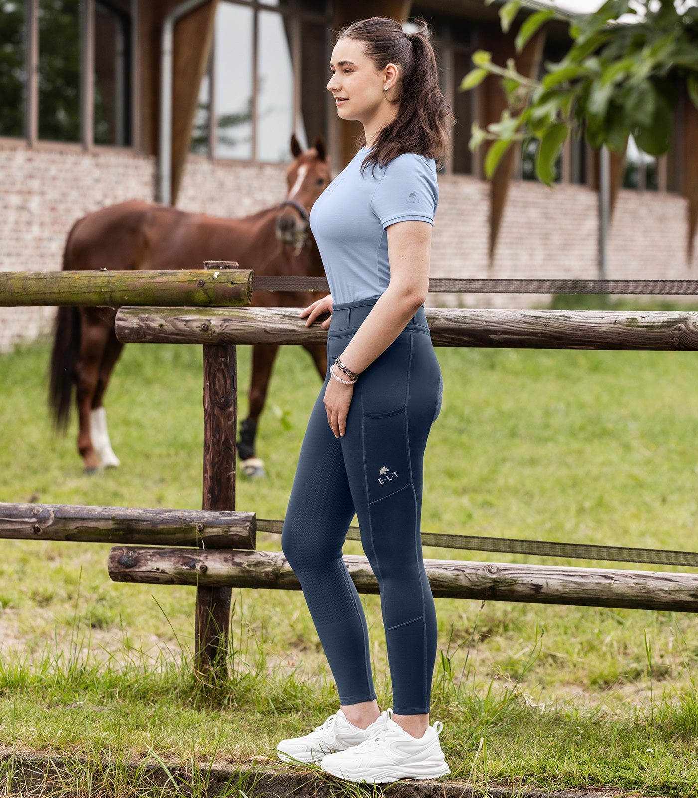 ELT Ella Riding Leggings - Denim Blå 59