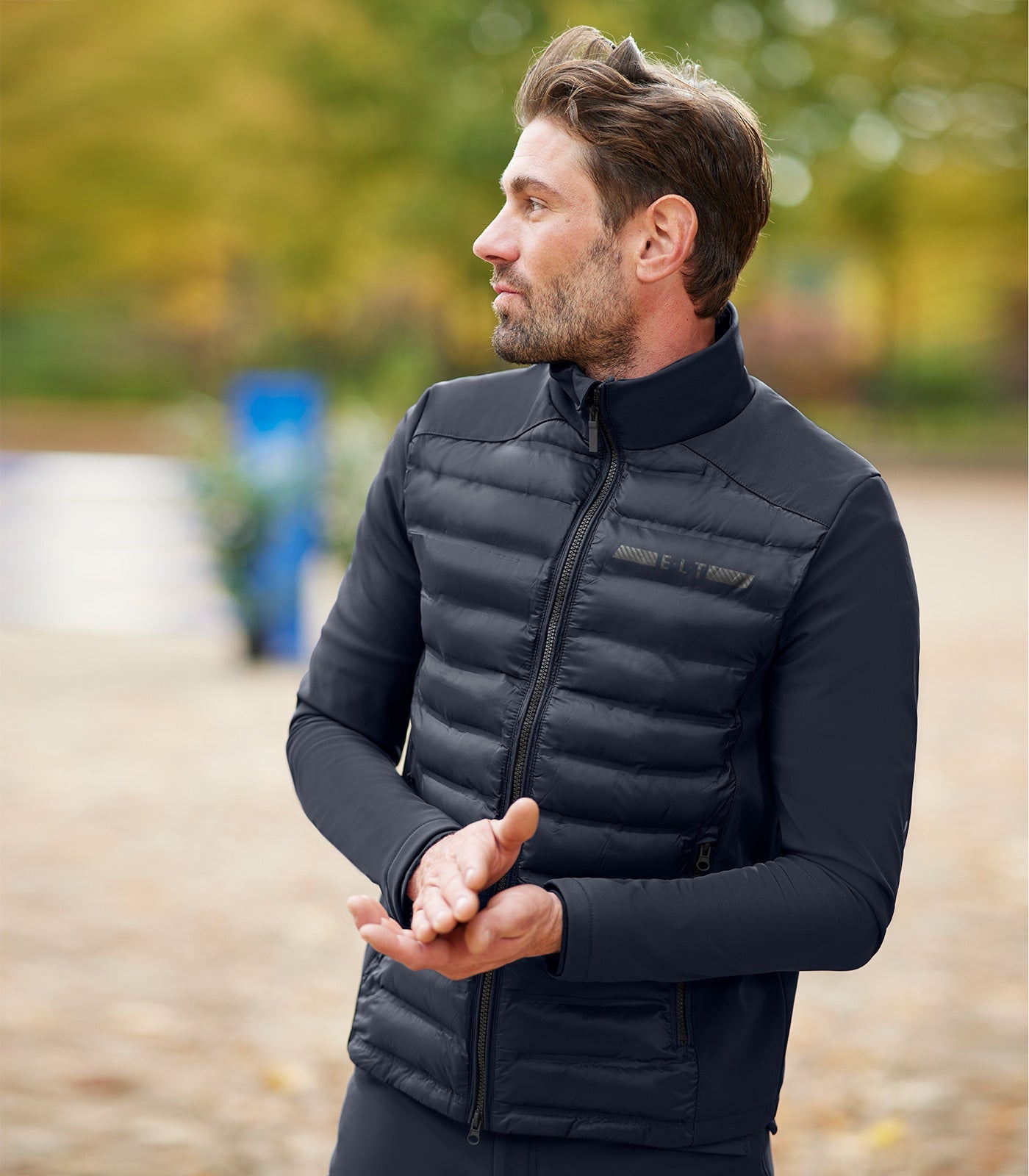 ELT Missouri Softshell-Mix Jakke, mænd - Dybblå 28