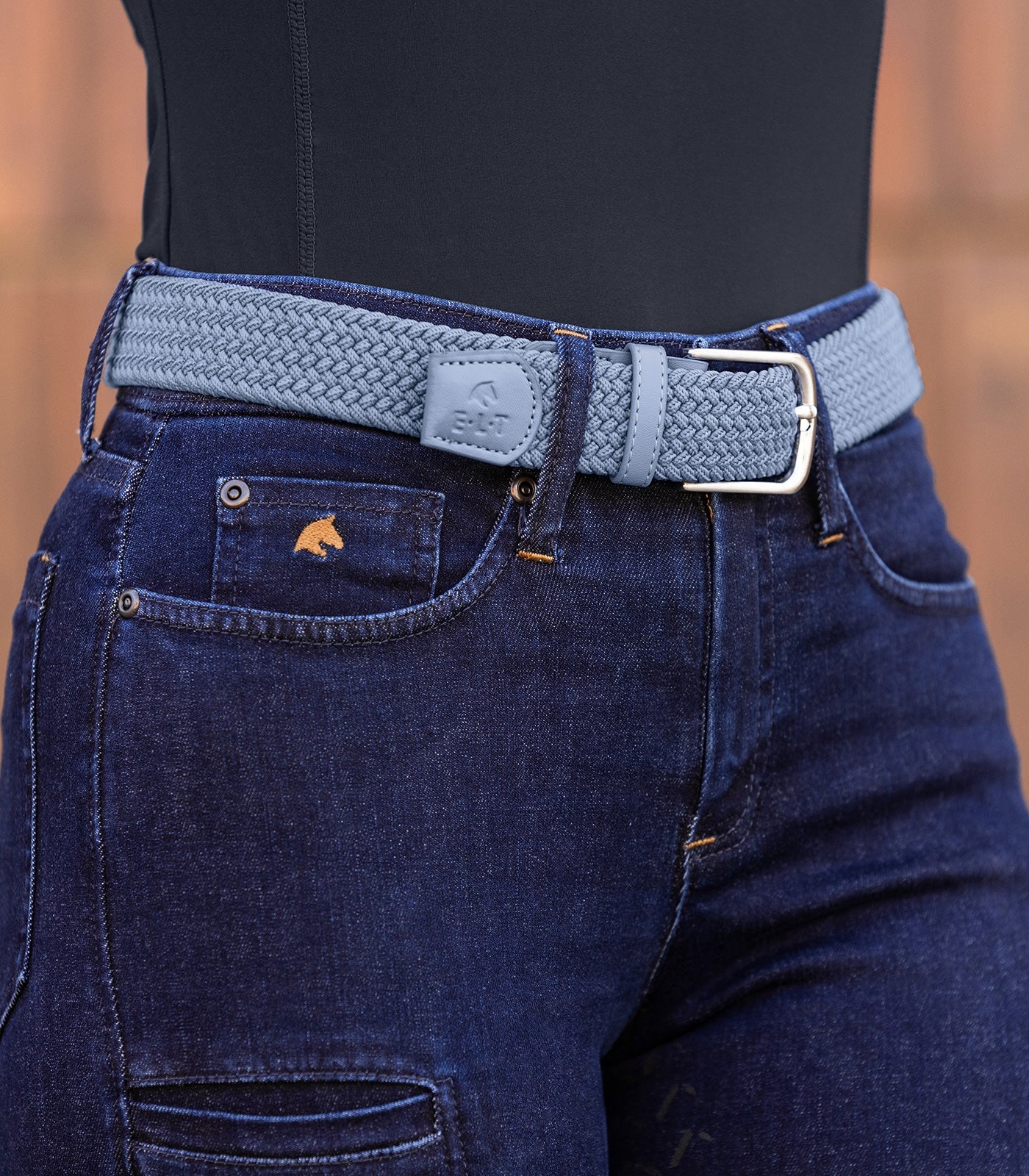 ELT Malina Stretch Belt - Blågrå 4