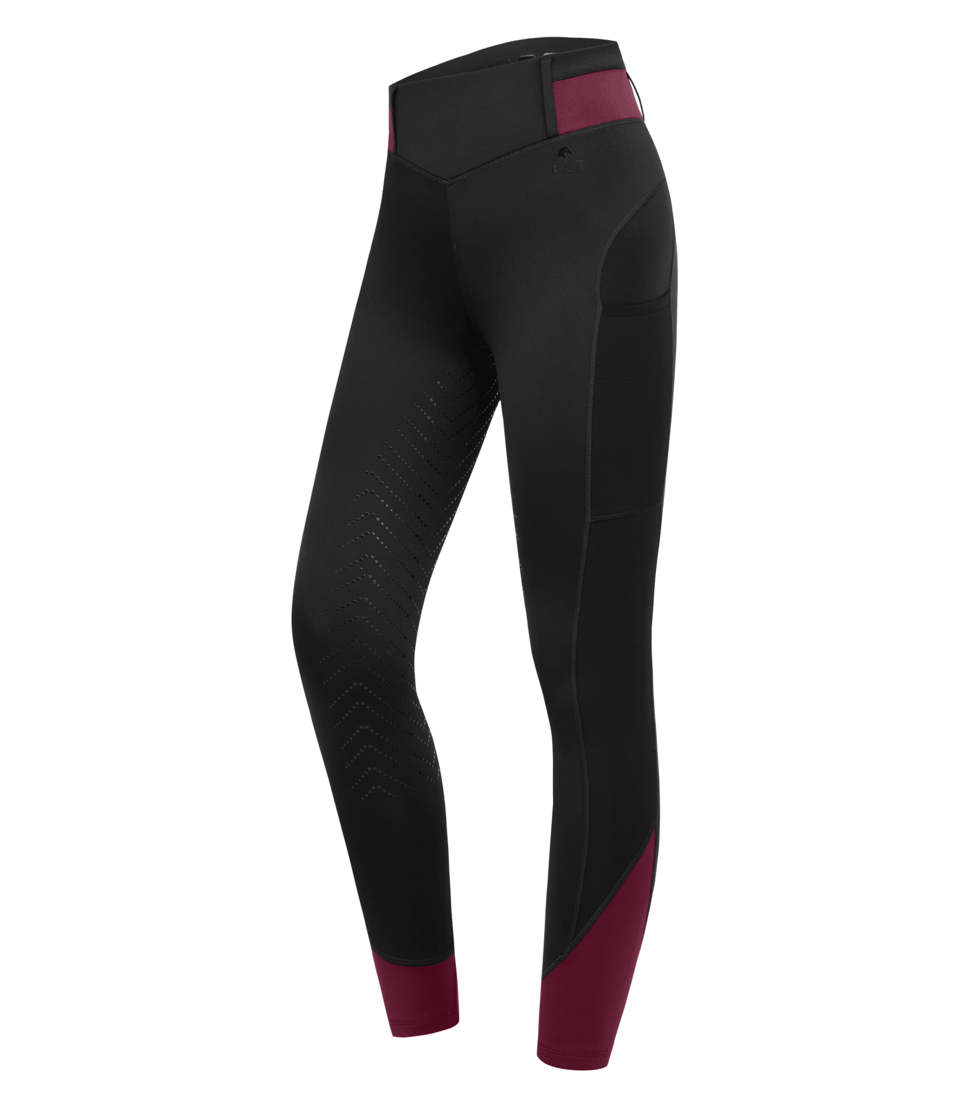 ELT Noemi ridetights - Sort/Velvet Rød 34