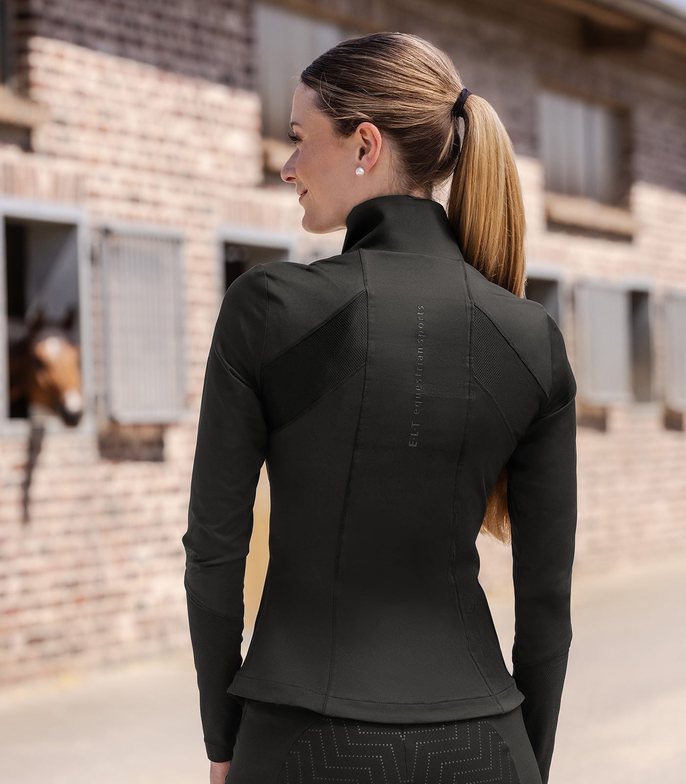 ELT Padua powerstretch sweatjakke - Sort 41