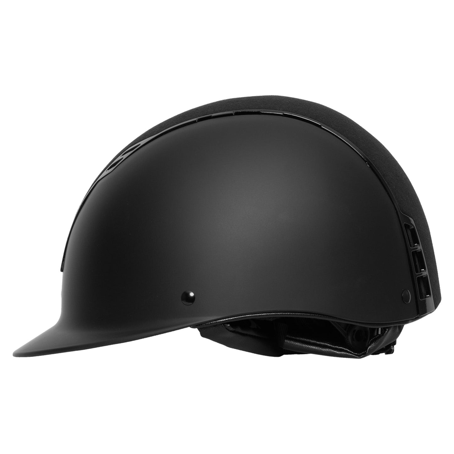 SWING SWING H22 Ridehjelm - Sort Måtte/Velour 24