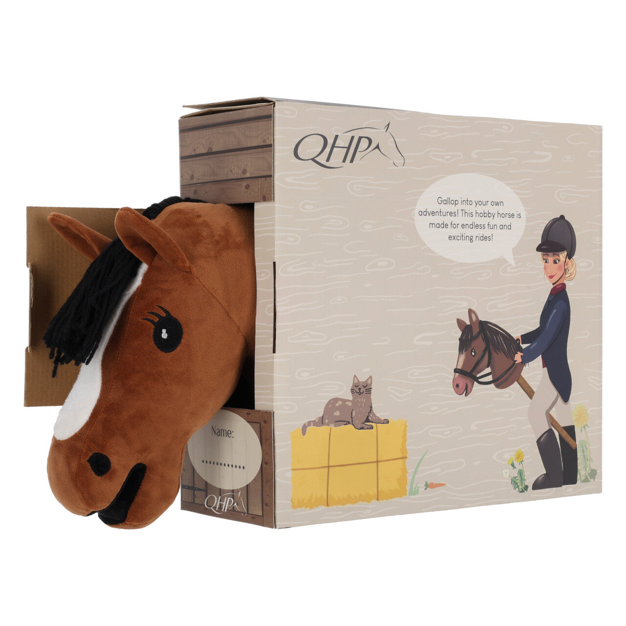 QHP Hobby hest - Brun