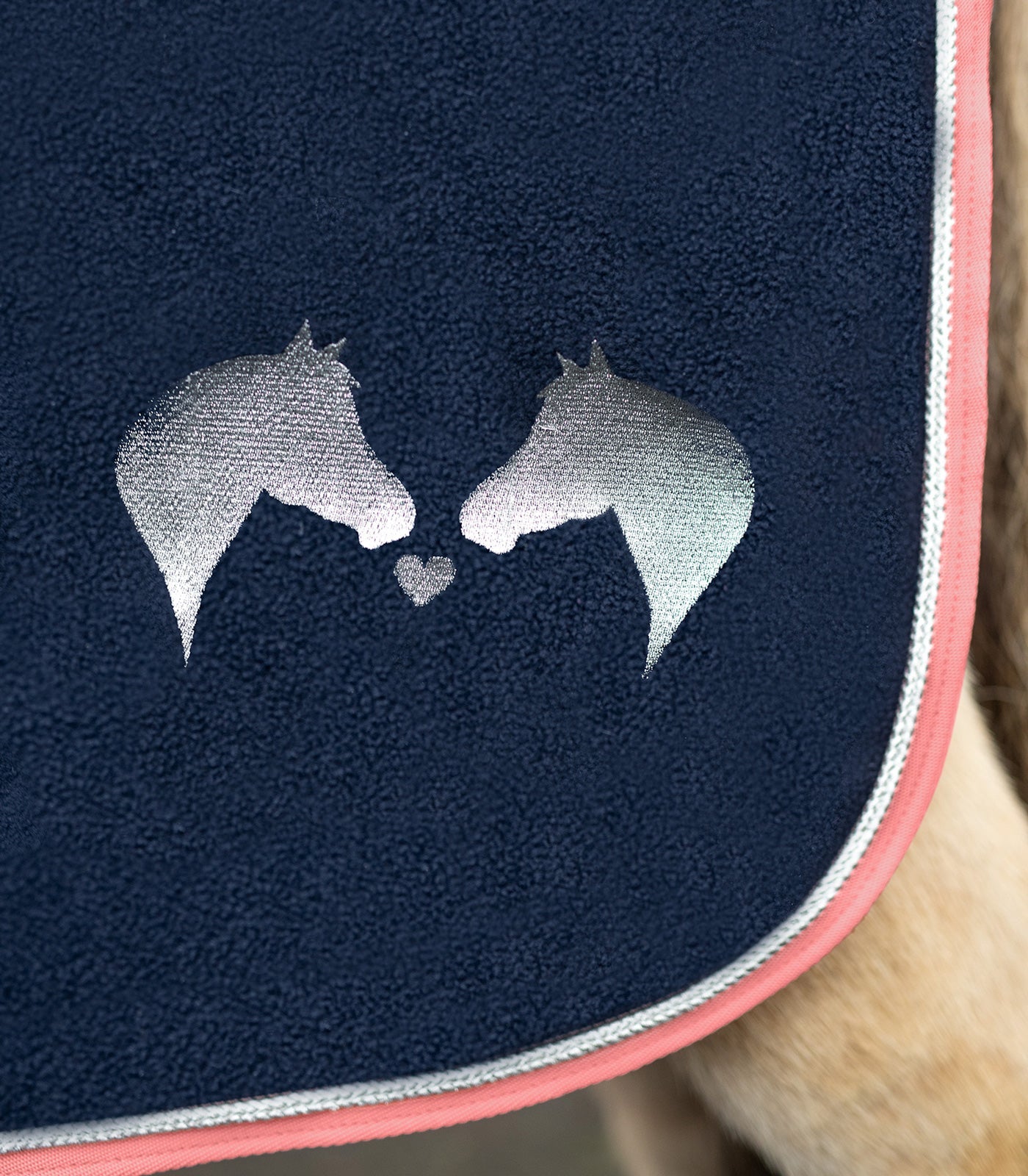 Waldhausen Fleece tæppe Lucky, natblå, 85 cm 2