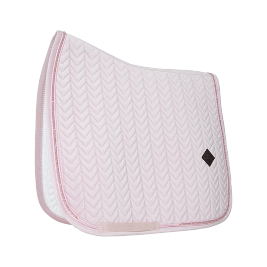 Kentucky Velvet Pearls Sadelunderlag 17" - Flere Farver