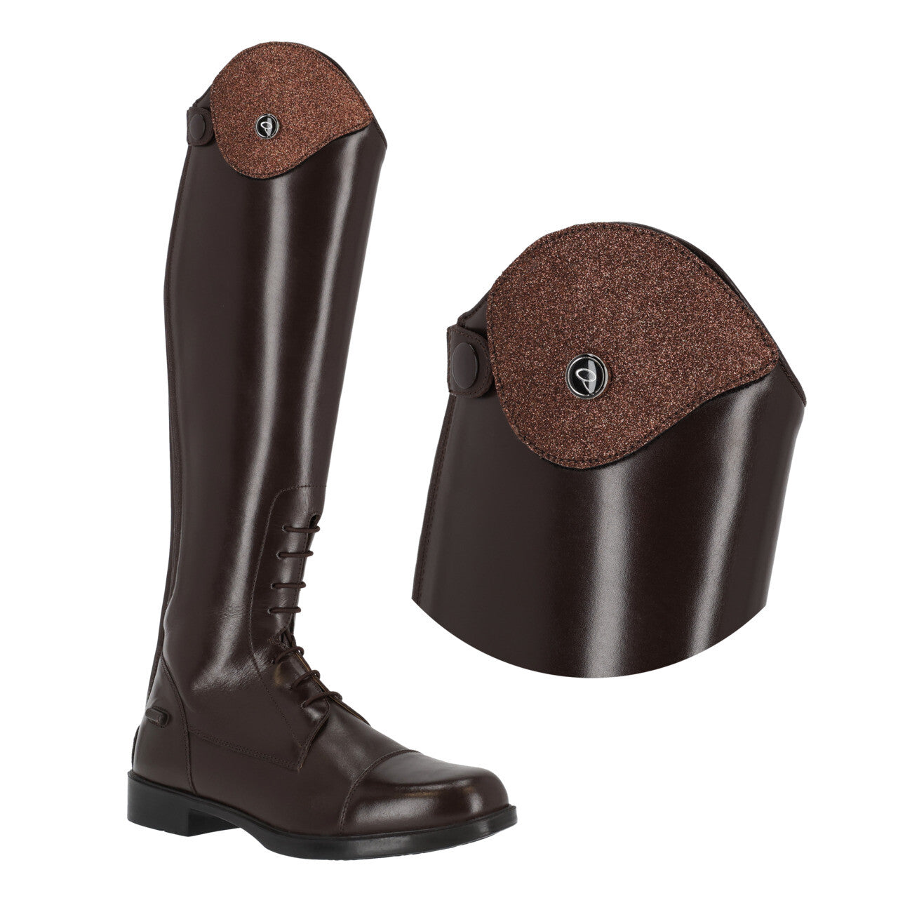 QHP Romy Glitter støvletop - Flere farver