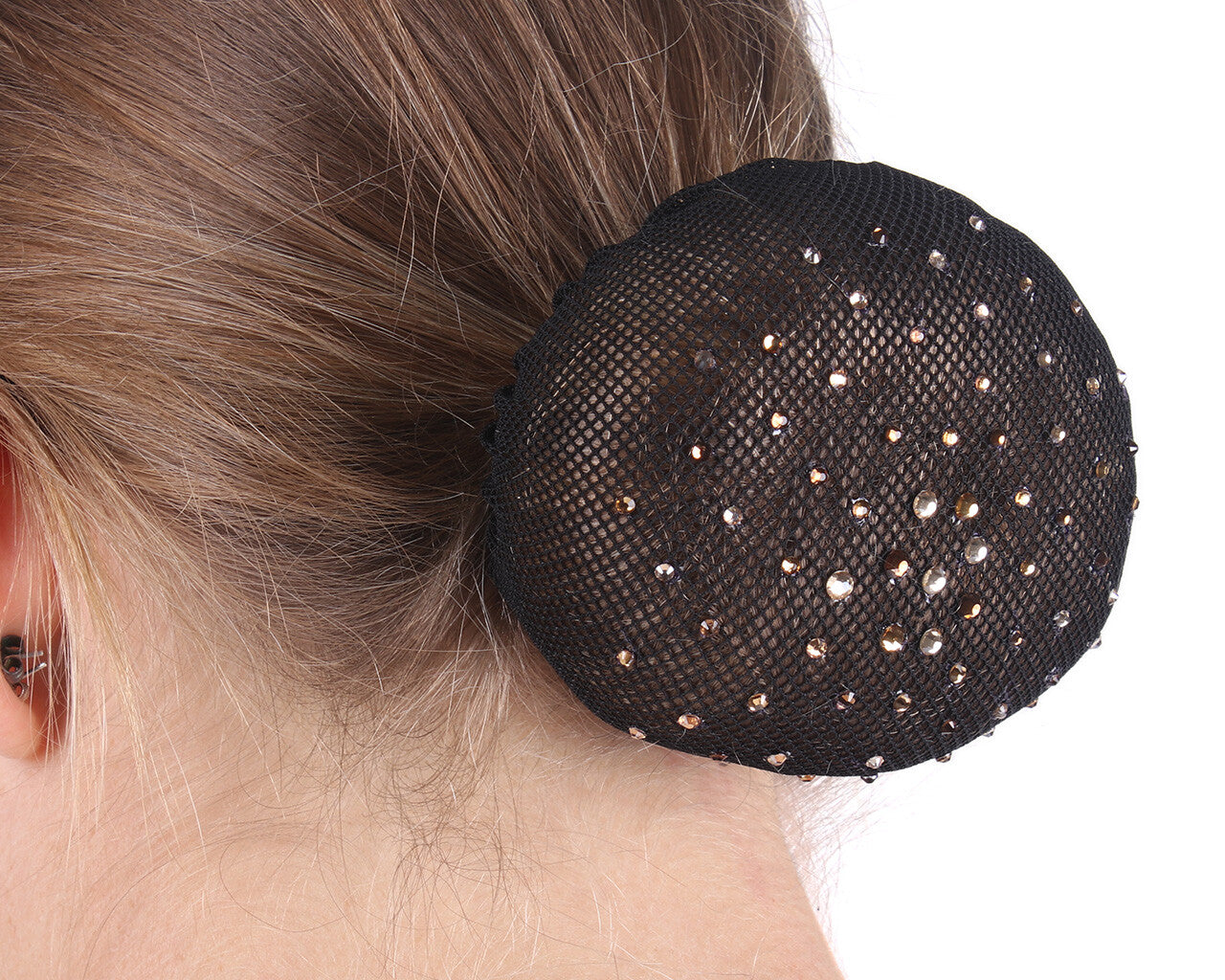 QHP Rhinestone hårnet, flere farver 6