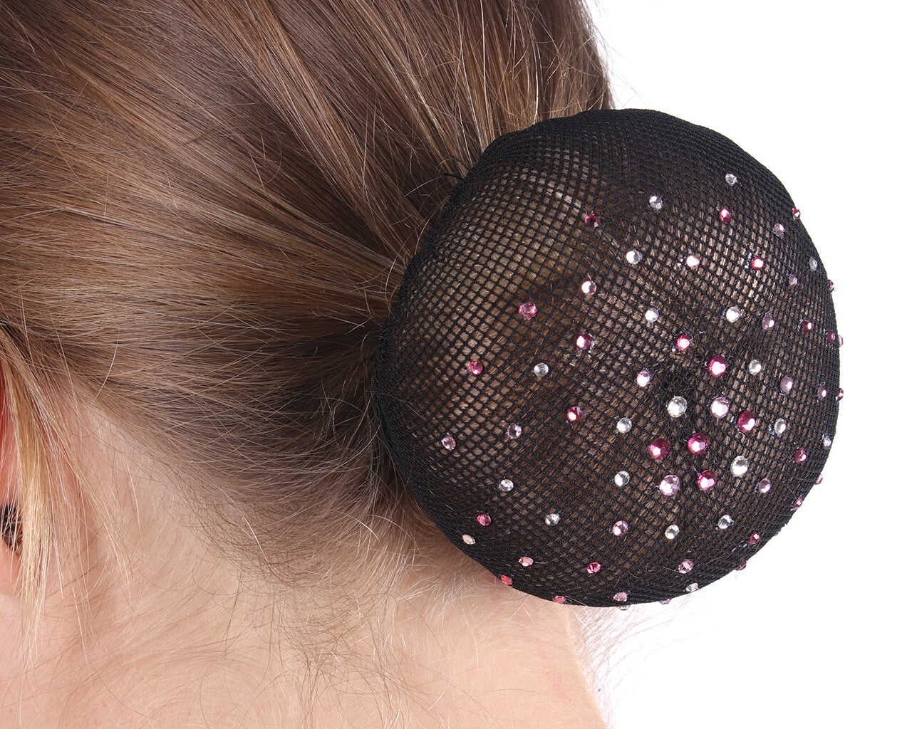 QHP Rhinestone hårnet, flere farver 8