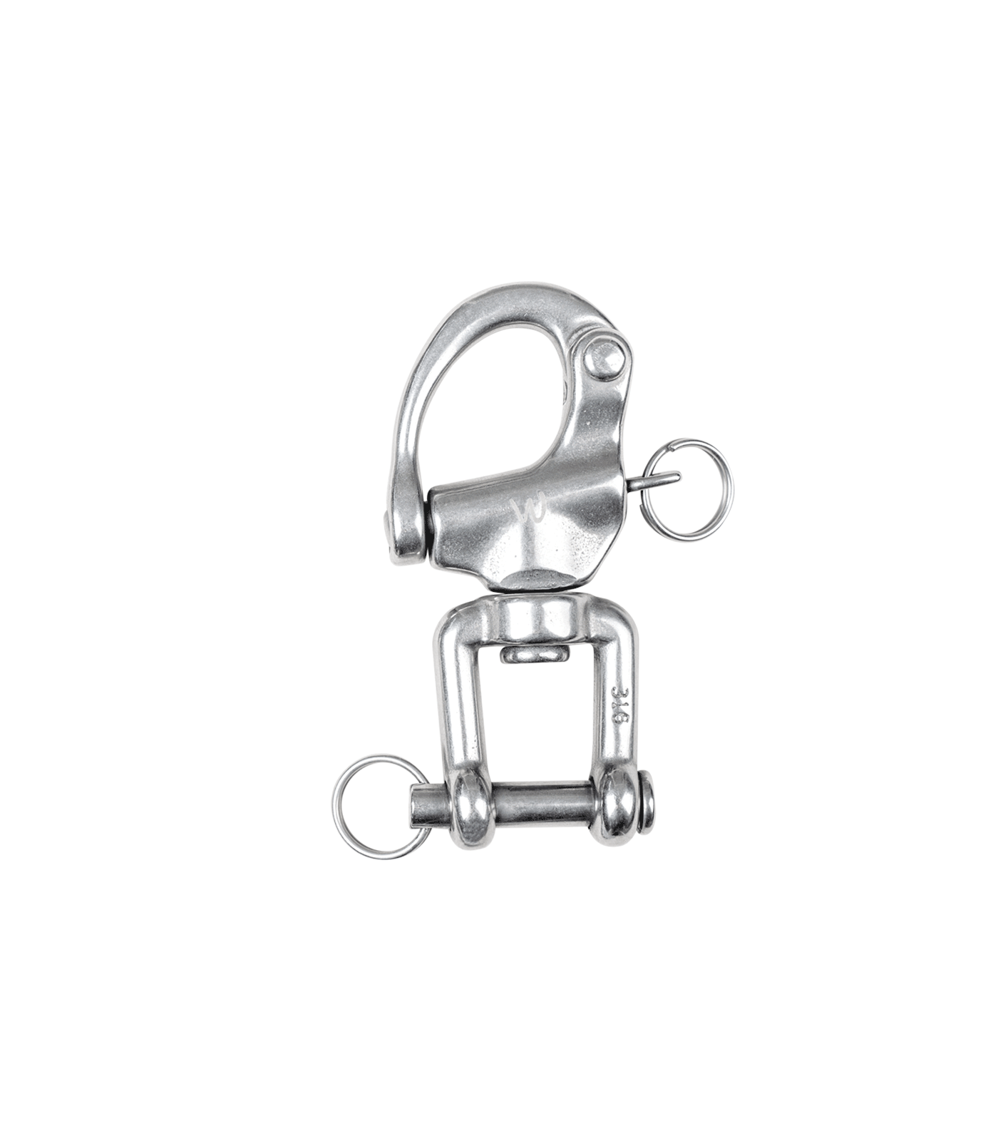 Waldhausen Specialclose stål, total længde, 13 cm 1