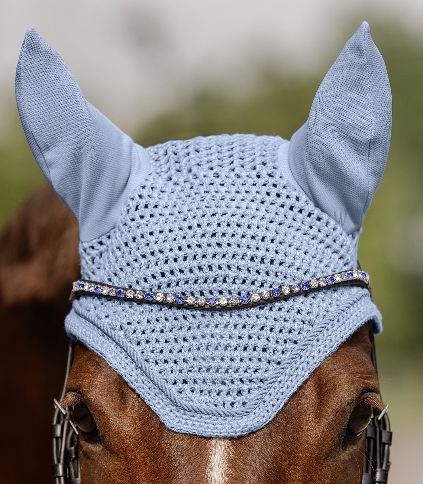 Waldhausen Waldhausen X-line Glam pandebånd, sort - Sapphire Blå/Natblå/Sølv 6