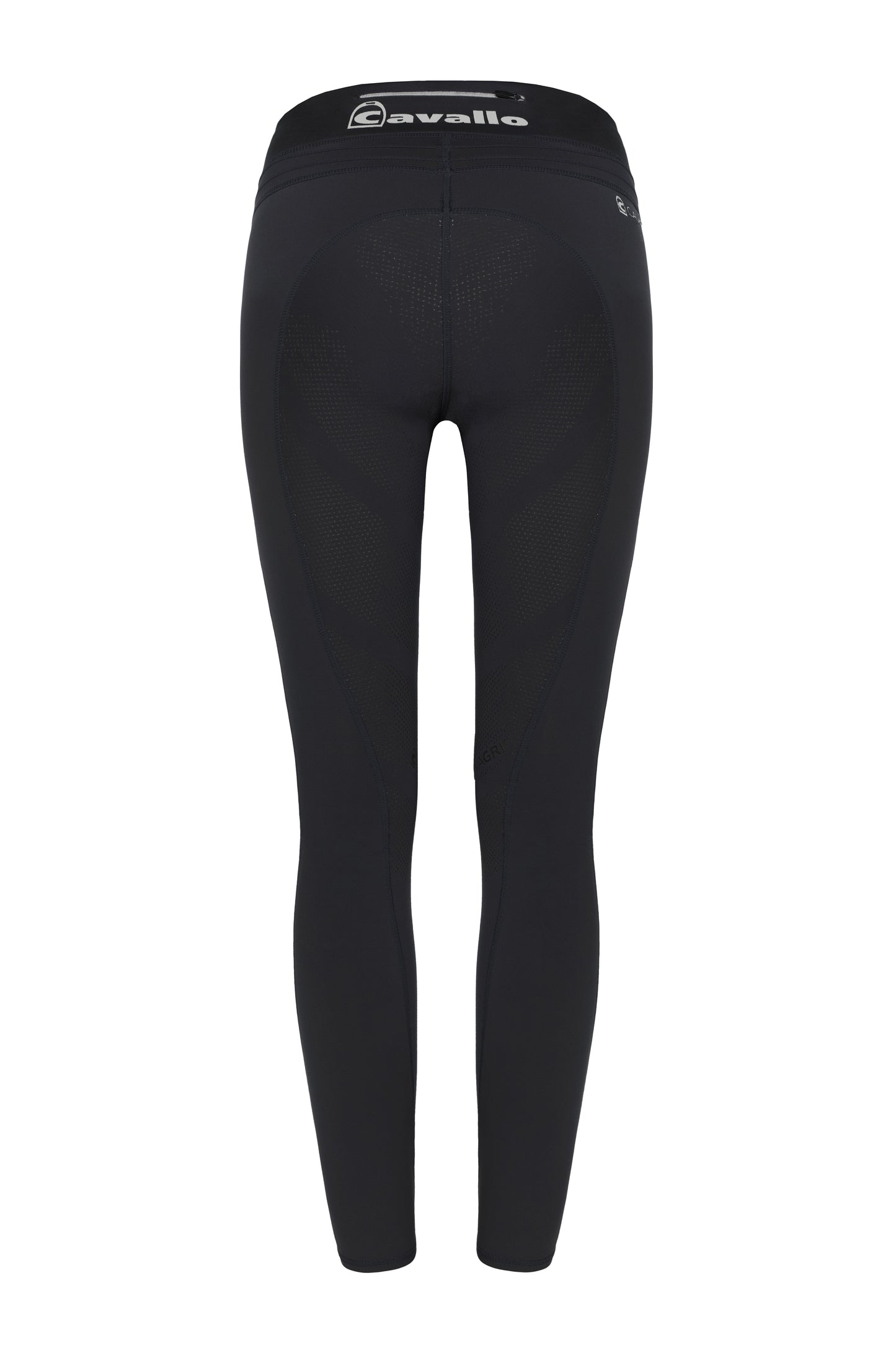 Cavallo Lin ridetights m. grip, sort 2