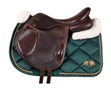 Arena Plush Saddle Pad - Grøn