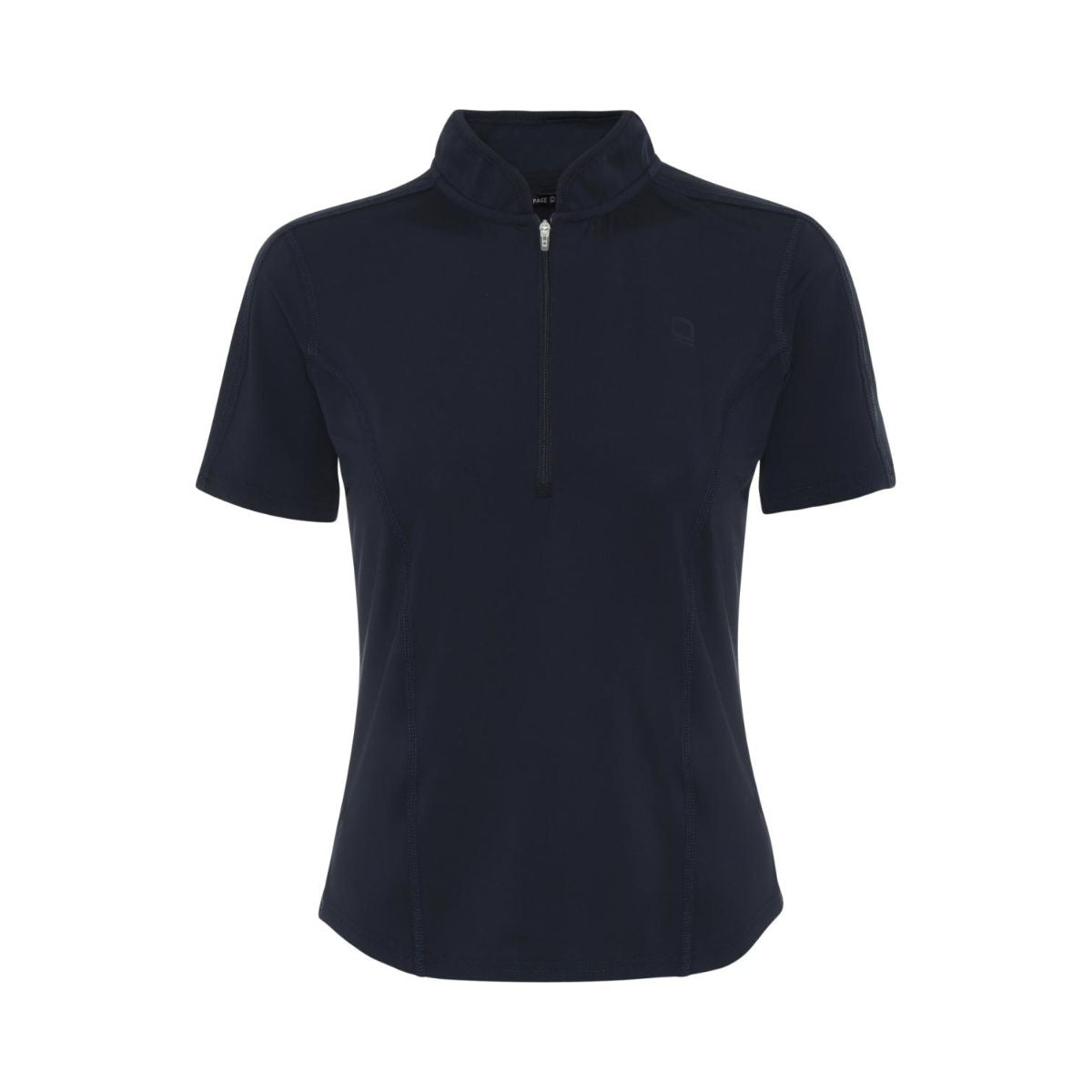 Equipage Awesome kortærmet ridebluse til børn - Navy