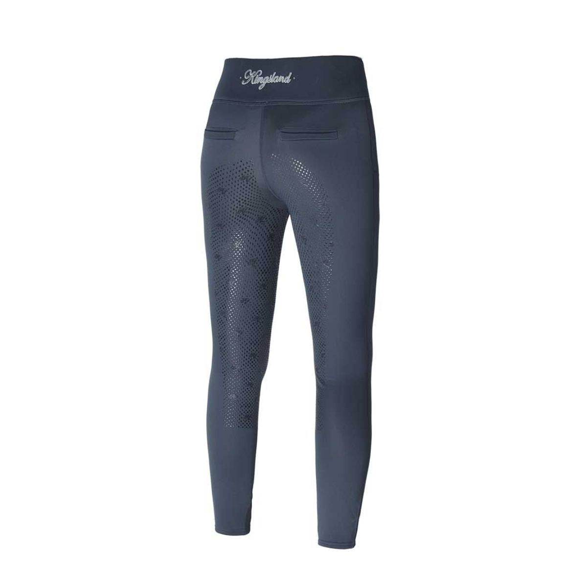 Kingsland Kattie W F-Tec4 Full Grip ridetights. navy. Str. XS børn