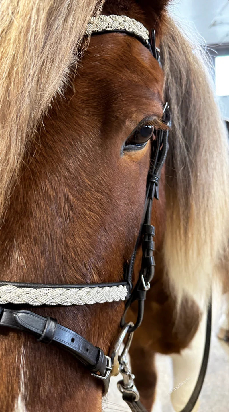 PH deluxe pandebånd silver braid