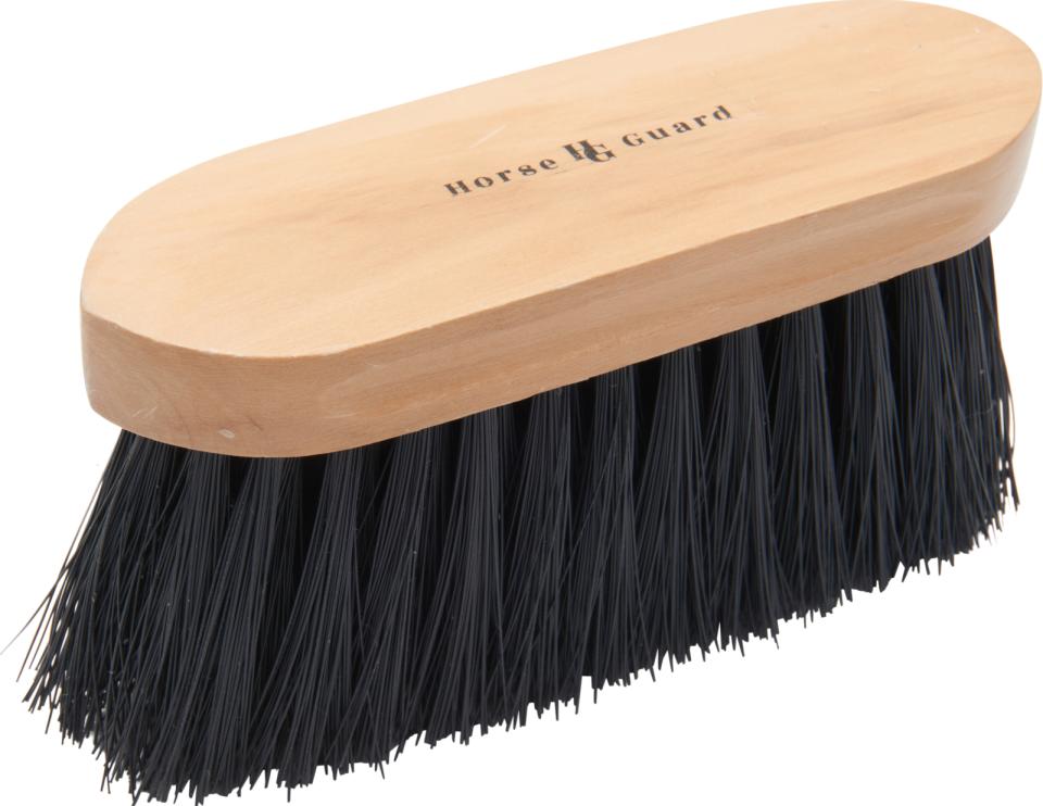 HorseGuard rygbørste m. lange hår, 18,5cm