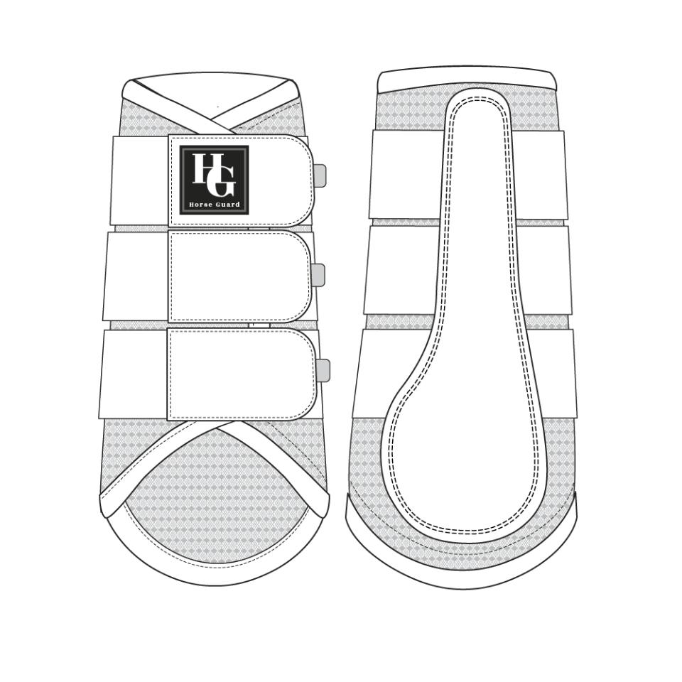 HorseGuard Timothy mesh dressurgamacher