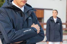 Equiline unisex regnfrakke XL  Navy
