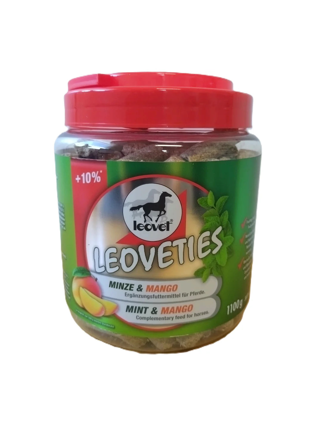 Leovet Leoveties med mint og mango.