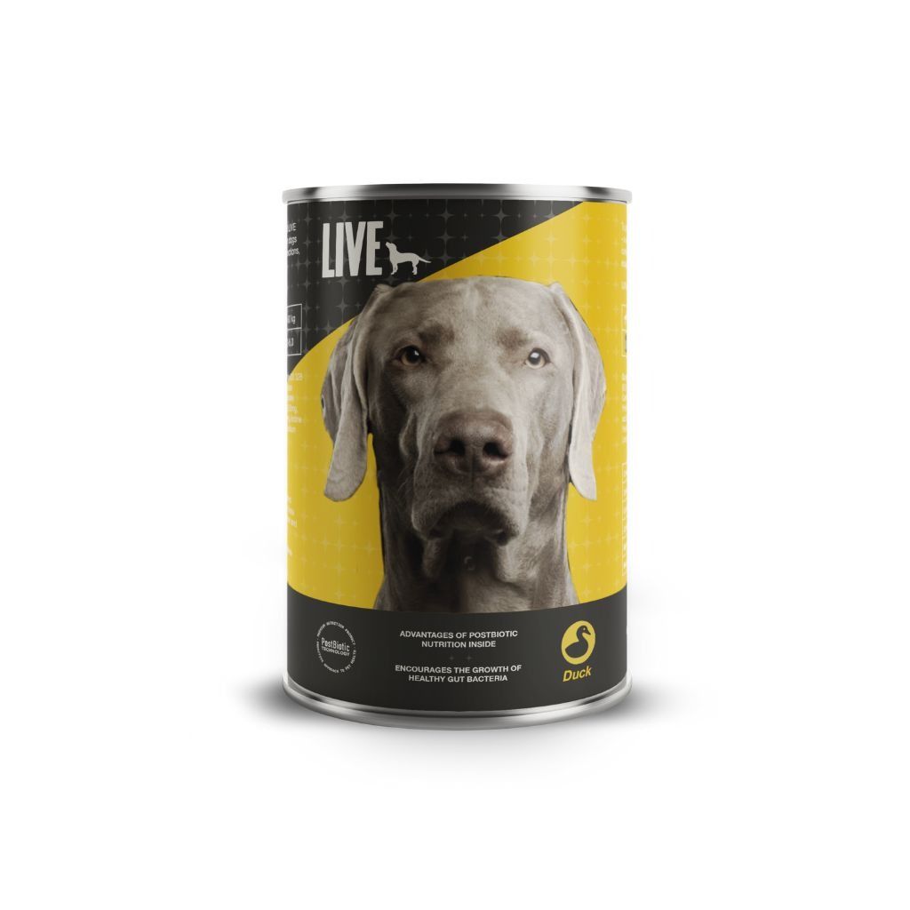 LIVE Dog Vådfoder And 395g dåse