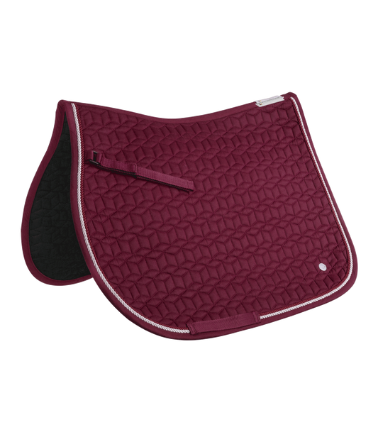 Waldhausen Saddle Pad Philadelphia, fløjl rød, AP 1