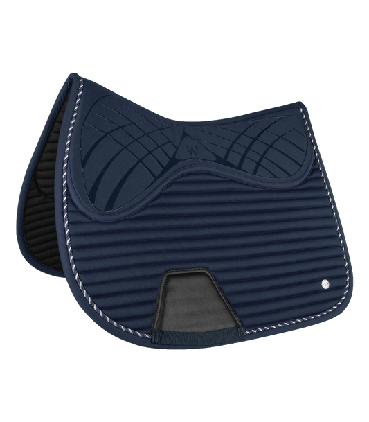 Waldhausen Saddle Pad Riga, natblå, AP 1