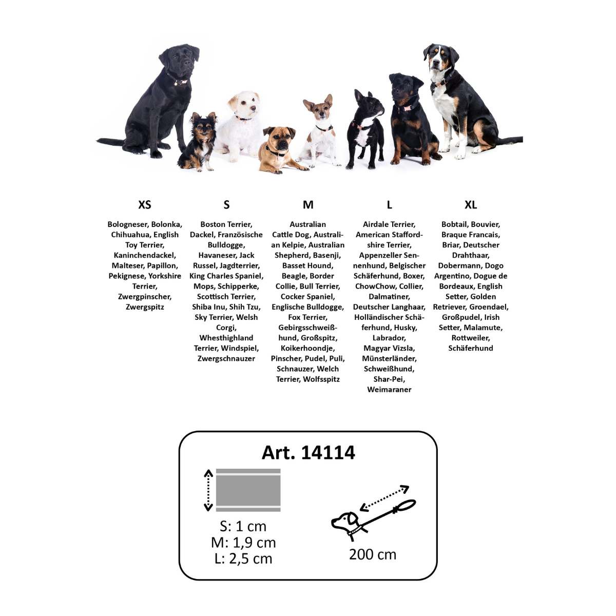 HKM Qooper nylon hundesnor 8