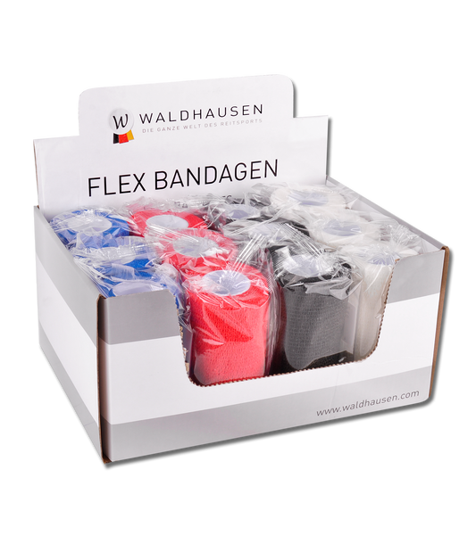 Waldhausen Flex Bandager Assorterede, 12 stk. inkl. display 1
