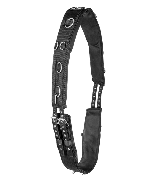 Waldhausen Lunging Girth Supersoft, sort, Pony 1
