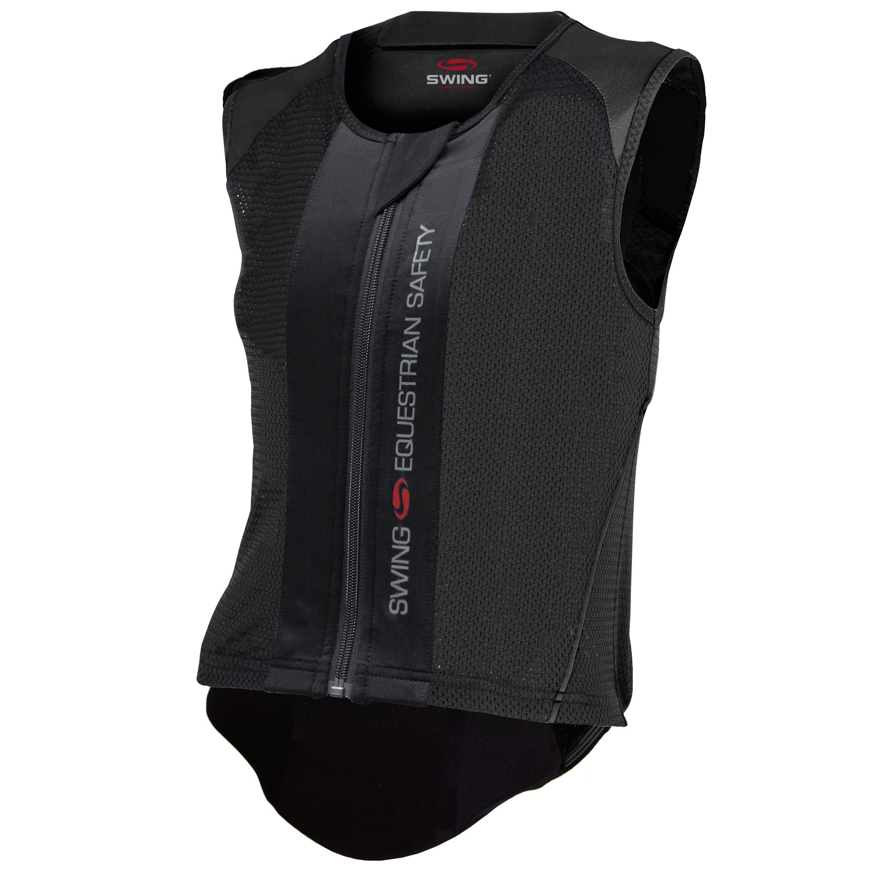 Swing rygbeskytter P06, sort, junior 13