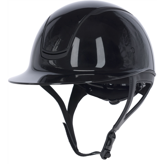 Covalliero Eclipse Polo Ridehjelm - Sort glossy
