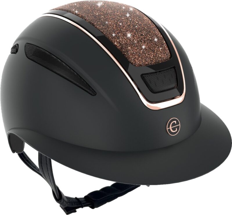 Covalliero Elite Rolo ridehjelm - Rosegold