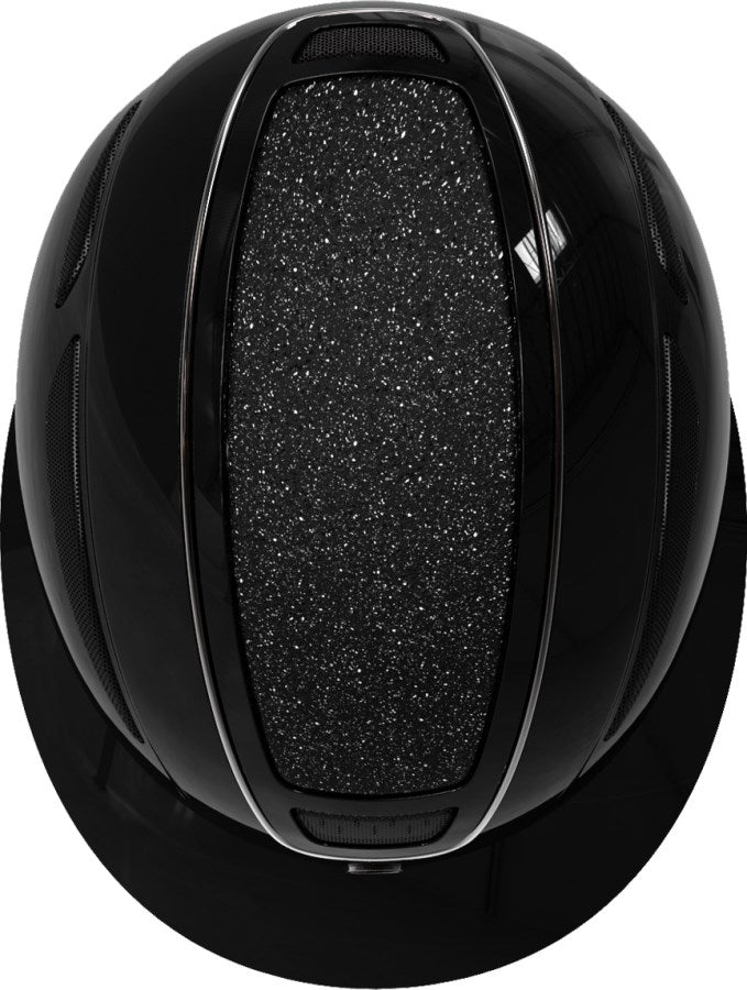 Covalliero ridehjelm Elite Polo – Lak Sort