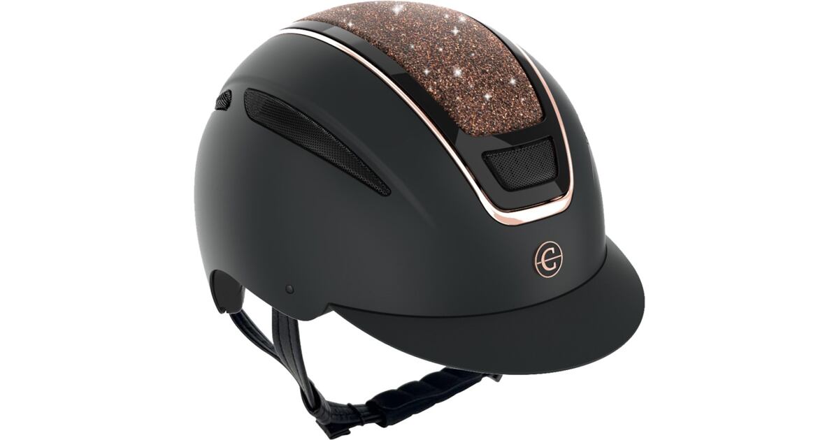 Covalliero-  Ridehjelm Elite – Rosegold
