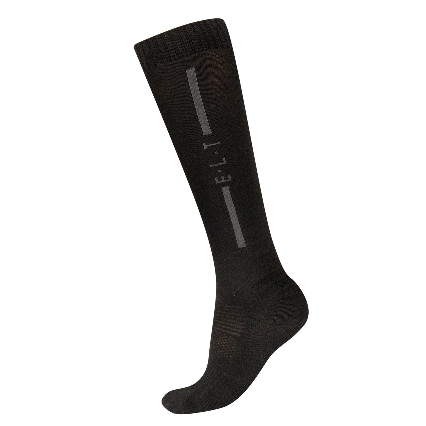 ELT Merino unisex ridestrømper - Sort 15