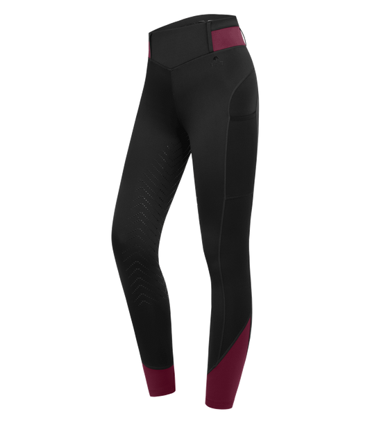 ELT Noemi ridetights - Sort/Velvet Rød 34