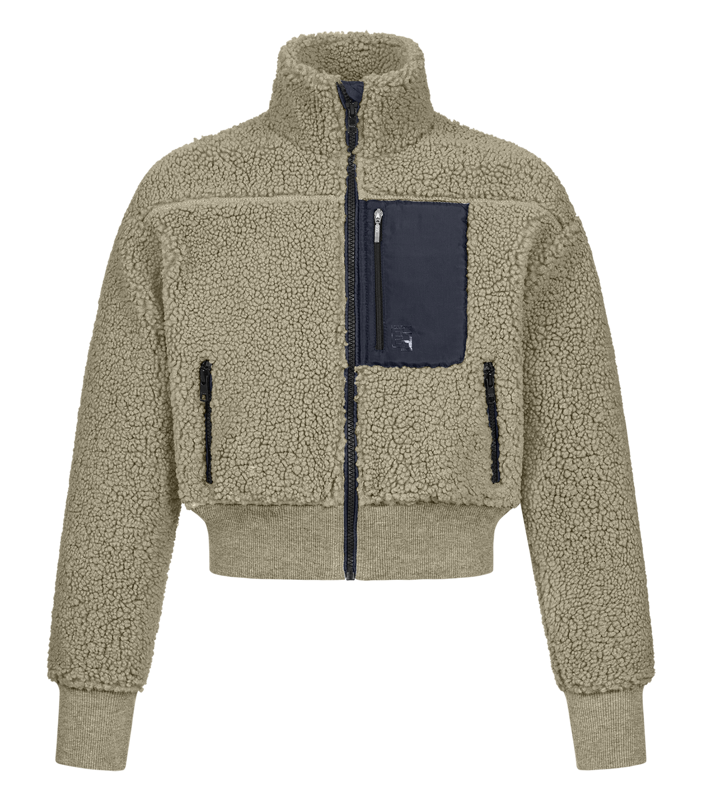 ELT Alba teddy fleece jakke, teenagere - Beige Grå 11
