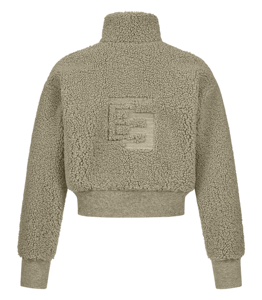 ELT Alba teddy fleece jakke, teenagere - Beige Grå 12