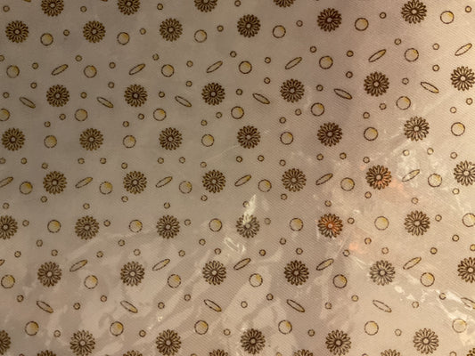 Imperial plastron med print