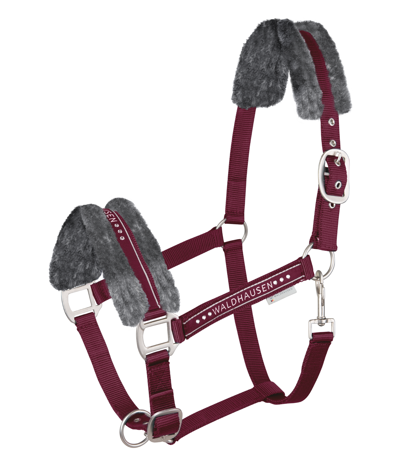 Waldhausen Elegant halter - Fløjl Rød 3