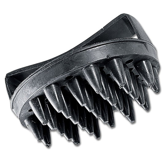 Waldhausen Curry Comb Gummi-plejer, sort 1