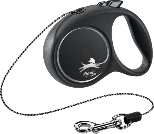 Flexi Black Design rulleline - snor